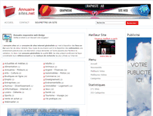 Tablet Screenshot of annuairesites.net